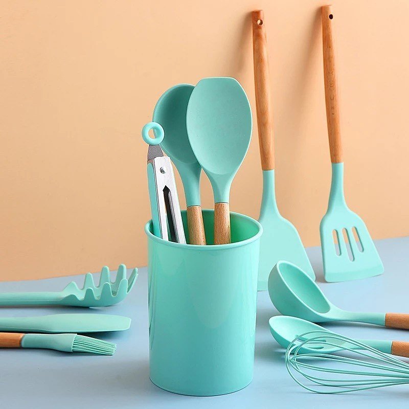 Silicone set, Cooking and Serving