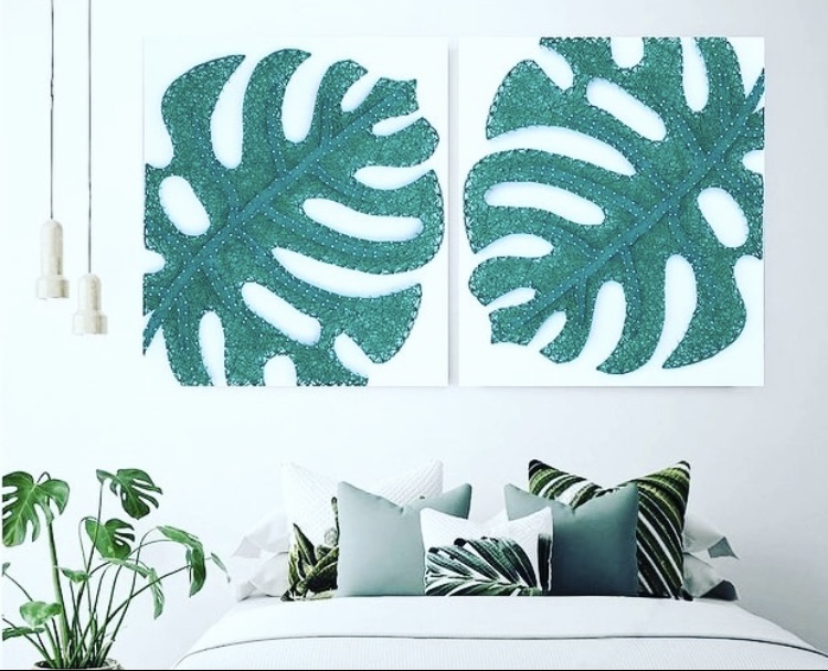 Monstera Duo by Ms Craftie