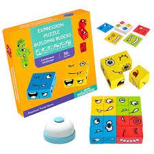 EXPRESSION PUZZLE BUILDING BLOCKS