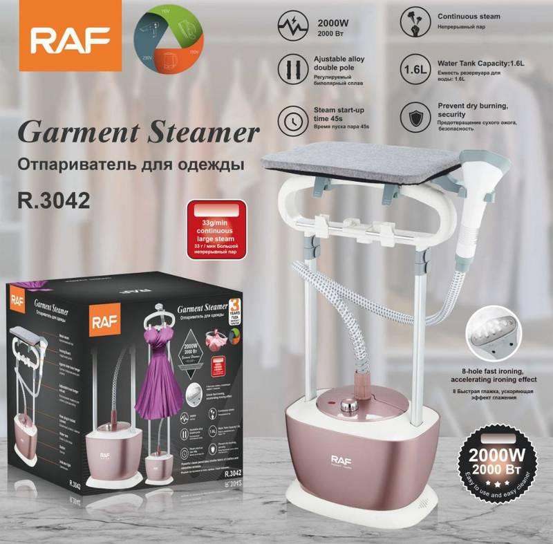 RAF Garment Steamer with Ironing Board R3042