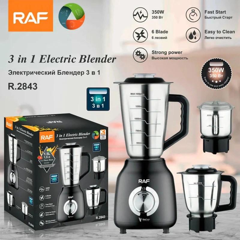 RAF 3-in-1 Electric Blender – R2843