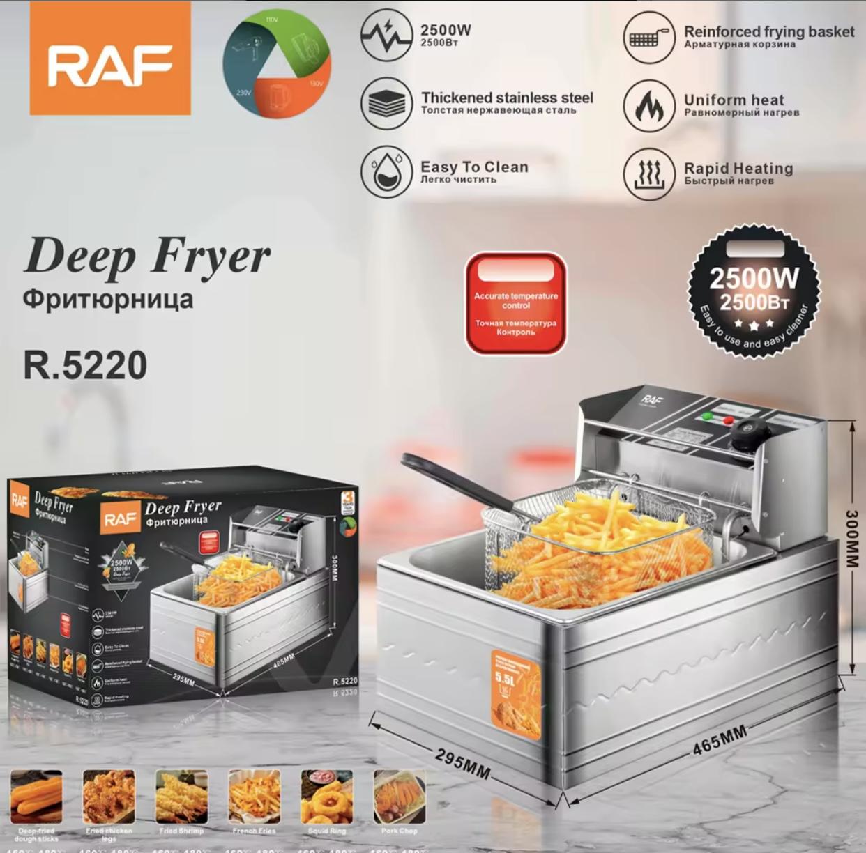 Raf Commercial Deep Fryer 5.5L R.5220