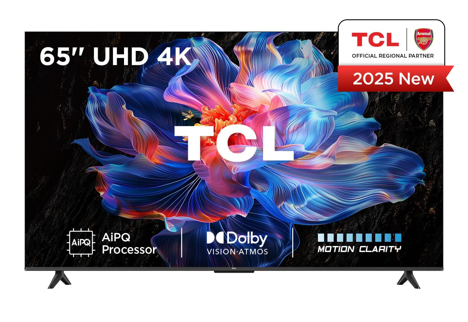 TCL TV 65 nch 4K HDR TV, 65V6C