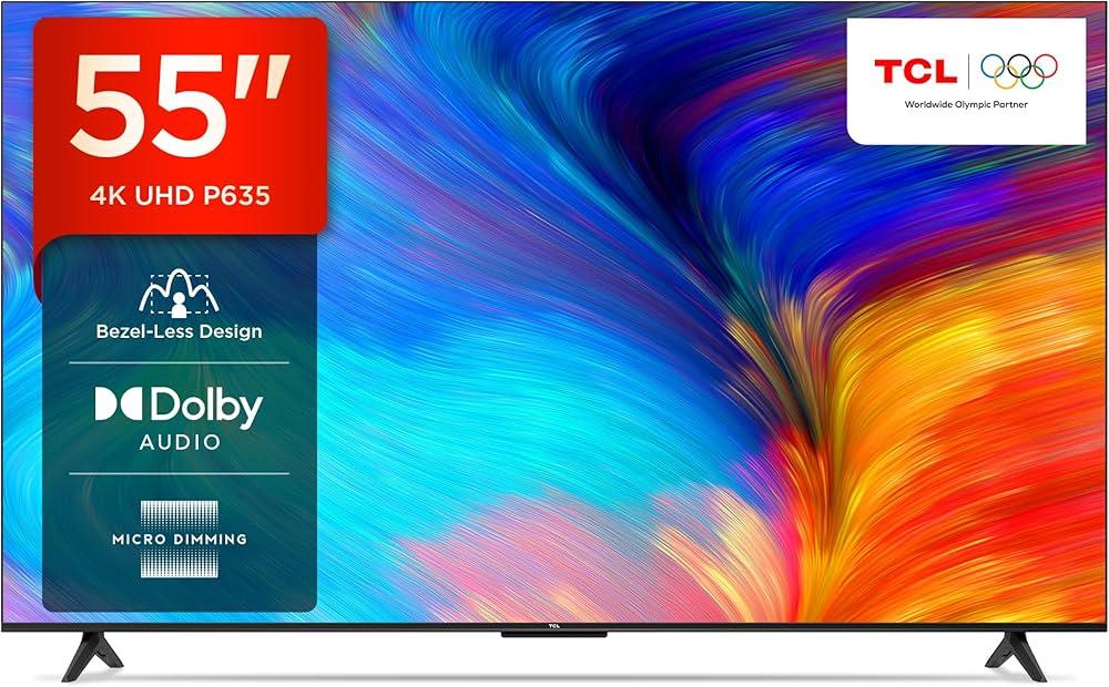 TCL TV 55 UHD GOOGLE TV 55P635