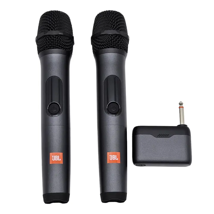 JBL Wireless Microphone Wireless Microphone One To Two UHF Dual Channel Transmitter Home Singing Performance Microphone