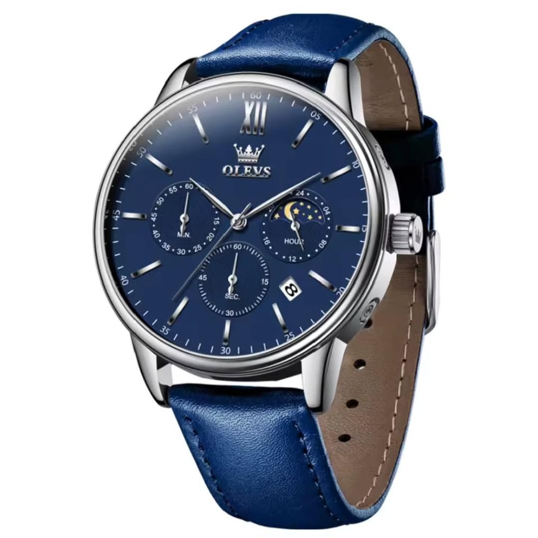 Olevs chronograph watch
