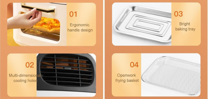 Silver crest Air Fryer oven 15L