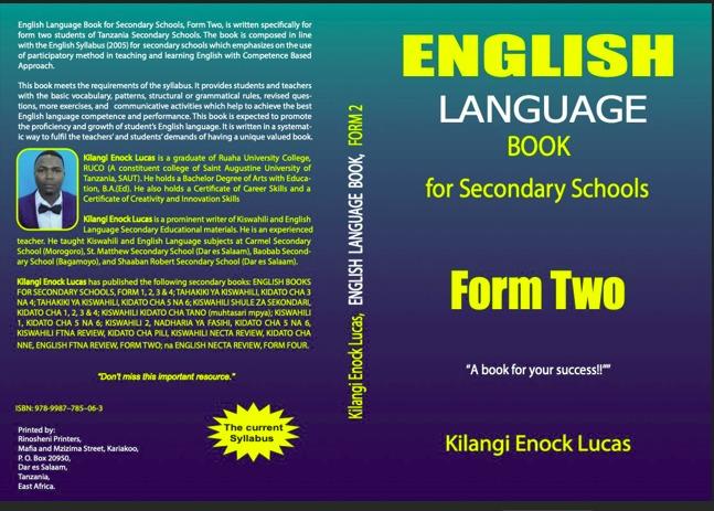 English Textbook For Form Two