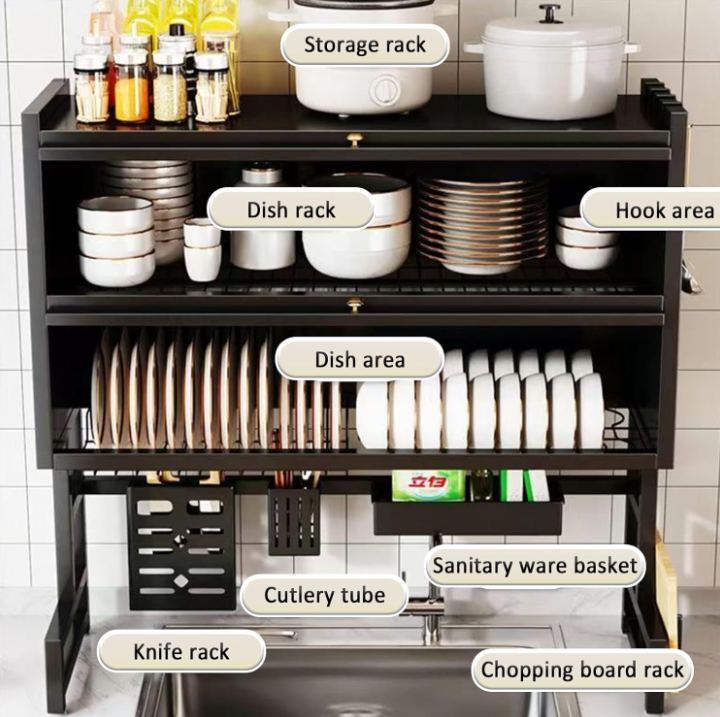 Over sink kitchen organizer CF-508